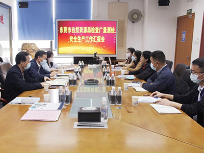 东莞市自然资源局监视检查尊龙官方网站测绘清静生产